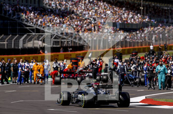 2021-07-17 - 77 BOTTAS Valtteri (fin), Mercedes AMG F1 GP W12 E Performance, action during the Sprint Race of Formula 1 Pirelli British Grand Prix 2021, 10th round of the 2021 FIA Formula One World Championship from July 16 to 18, 2021 on the Silverstone Circuit, in Silverstone, United Kingdom - Photo DPPI - FORMULA 1 PIRELLI BRITISH GRAND PRIX 2021 - FORMULA 1 - MOTORS