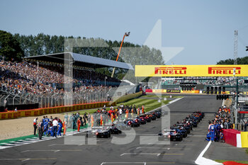2021-07-17 - Grid ambient during the Sprint Race of Formula 1 Pirelli British Grand Prix 2021, 10th round of the 2021 FIA Formula One World Championship from July 16 to 18, 2021 on the Silverstone Circuit, in Silverstone, United Kingdom - Photo DPPI - FORMULA 1 PIRELLI BRITISH GRAND PRIX 2021 - FORMULA 1 - MOTORS