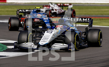 2021-07-17 - 63 RUSSELL George (gbr), Williams Racing F1 FW43B, action during the Sprint Race of Formula 1 Pirelli British Grand Prix 2021, 10th round of the 2021 FIA Formula One World Championship from July 16 to 18, 2021 on the Silverstone Circuit, in Silverstone, United Kingdom - Photo DPPI - FORMULA 1 PIRELLI BRITISH GRAND PRIX 2021 - FORMULA 1 - MOTORS