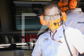2021-07-18 - SEIDL Andreas, Team Principal of McLaren Racing, portrait during the Formula 1 Pirelli British Grand Prix 2021, 10th round of the 2021 FIA Formula One World Championship from July 16 to 18, 2021 on the Silverstone Circuit, in Silverstone, United Kingdom - Photo Antonin Vincent / DPPI - FORMULA 1 PIRELLI BRITISH GRAND PRIX 2021 - FORMULA 1 - MOTORS