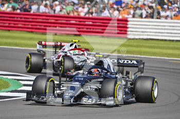 2021-07-18 - 10 GASLY Pierre (fra), Scuderia AlphaTauri Honda AT02, action during the Formula 1 Pirelli British Grand Prix 2021, 10th round of the 2021 FIA Formula One World Championship from July 16 to 18, 2021 on the Silverstone Circuit, in Silverstone, United Kingdom - Photo DPPI - FORMULA 1 PIRELLI BRITISH GRAND PRIX 2021 - FORMULA 1 - MOTORS