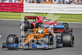 2021-07-18 - 03 RICCIARDO Daniel (aus), McLaren MCL35M, action during the Formula 1 Pirelli British Grand Prix 2021, 10th round of the 2021 FIA Formula One World Championship from July 16 to 18, 2021 on the Silverstone Circuit, in Silverstone, United Kingdom - Photo DPPI - FORMULA 1 PIRELLI BRITISH GRAND PRIX 2021 - FORMULA 1 - MOTORS