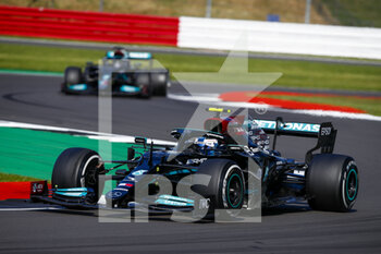 2021-07-18 - 77 BOTTAS Valtteri (fin), Mercedes AMG F1 GP W12 E Performance, action during the Formula 1 Pirelli British Grand Prix 2021, 10th round of the 2021 FIA Formula One World Championship from July 16 to 18, 2021 on the Silverstone Circuit, in Silverstone, United Kingdom - Photo Xavi Bonilla / DPPI - FORMULA 1 PIRELLI BRITISH GRAND PRIX 2021 - FORMULA 1 - MOTORS