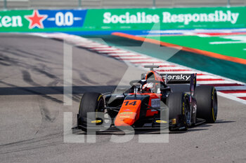 2020-09-26 - 14 Alesi Giuliano (fra), MP Motorsport, Dallara F2 2018, action during the 10th round of the 2020 FIA Formula 2 Championship from from September 25 to 27, 2020 on the Sochi Autodrom, in Sochi, Russia - Photo Sebastian Rozendaal / Dutch Photo Agency / DPPI - FIA FORMULA 2 CHAMPIONSHIP RUSSIA 2020 - SATURDAY - FORMULA 2 - MOTORS