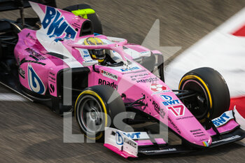 2020-11-27 - 17 Pourchaire ThÃ©o (fra), BWT HWA Racelab, Dallara F2 2018, action during the 11th round of the 2020 FIA Formula 2 Championship from November 27 to 29, 2020 on the Bahrain International Circuit, in Sakhir, Bahrain - Photo Diederik van der Laan / Dutch Photo Agency / DPPI - 11TH ROUND OF THE 2020 FIA FORMULA 2 CHAMPIONSHIP - FRIDAY - FORMULA 2 - MOTORS