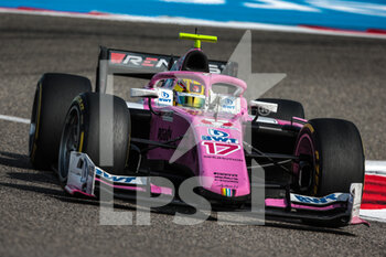 2020-11-28 - 17 Pourchaire ThÃ©o (fra), BWT HWA Racelab, Dallara F2 2018, action during the 11th round of the 2020 FIA Formula 2 Championship from November 27 to 29, 2020 on the Bahrain International Circuit, in Sakhir, Bahrain - Photo Diederik van der Laan / Dutch Photo Agency / DPPI - 11TH ROUND OF THE 2020 FIA FORMULA 2 CHAMPIONSHIP - SATURDAY - FORMULA 2 - MOTORS
