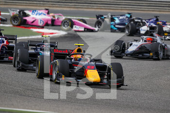 2020-11-28 - 08 Daruvala Jehan (ind), Carlin, Dallara F2 2018, action during the 11th round of the 2020 FIA Formula 2 Championship from November 27 to 29, 2020 on the Bahrain International Circuit, in Sakhir, Bahrain - Photo Florent Gooden / DPPI - 11TH ROUND OF THE 2020 FIA FORMULA 2 CHAMPIONSHIP - SATURDAY - FORMULA 2 - MOTORS