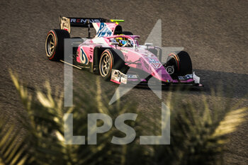 2020-12-05 - 17 Pourchaire ThÃ©o (fra), BWT HWA Racelab, Dallara F2 2018, action during the 12th round of the 2020 FIA Formula 2 Championship from December 4 to 6, 2020 on the Bahrain International Circuit, in Sakhir, Bahrain - Photo Diederik van der Laan / Dutch Photo Agency / DPPI - 2020 FIA FORMULA 2 CHAMPIONSHIP - SATURDAY - FORMULA 2 - MOTORS