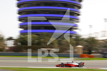 2021-03-27 - 01 Shwartzman Robert (rus), Prema Racing, Dallara F2, action during the 1st round of the 2021 FIA Formula 2 Championship from March 26 to 28, 2021 on the Bahrain International Circuit, in Sakhir, Bahrain - Photo Frédéric Le Floc?h / DPPI - 1ST ROUND OF THE 2021 FIA FORMULA 2 CHAMPIONSHIP - FORMULA 2 - MOTORS