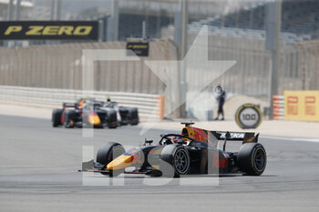 2021-03-27 - 07 Lawson Liam (nzl), Hitech Grand Prix, Dallara F2, action during the 1st round of the 2021 FIA Formula 2 Championship from March 26 to 28, 2021 on the Bahrain International Circuit, in Sakhir, Bahrain - Photo Frédéric Le Floc?h / DPPI - 1ST ROUND OF THE 2021 FIA FORMULA 2 CHAMPIONSHIP - FORMULA 2 - MOTORS