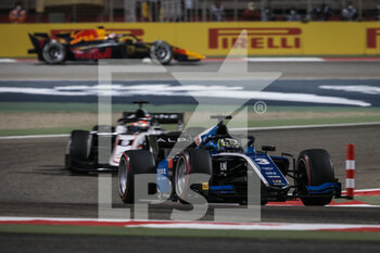 2021-03-27 - 03 Zhou Guanyu (chn), UNI-Virtuosi Racing, Dallara F2, action during the 1st round of the 2021 FIA Formula 2 Championship from March 26 to 28, 2021 on the Bahrain International Circuit, in Sakhir, Bahrain - Photo Diederik van der Laan / Dutch Photo Agency / DPPI - 1ST ROUND OF THE 2021 FIA FORMULA 2 CHAMPIONSHIP - FORMULA 2 - MOTORS