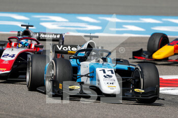 2021-03-28 - 11 Verschoor Richard (nld), MP Motorsport, Dallara F2, action during the 1st round of the 2021 FIA Formula 2 Championship from March 26 to 28, 2021 on the Bahrain International Circuit, in Sakhir, Bahrain - Photo Frédéric Le Floc?h / DPPI - 1ST ROUND OF THE 2021 FIA FORMULA 2 CHAMPIONSHIP - FORMULA 2 - MOTORS