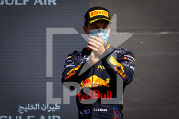 2021-03-28 - Lawson Liam (nzl), Hitech Grand Prix, Dallara F2, portrait during the 1st round of the 2021 FIA Formula 2 Championship from March 26 to 28, 2021 on the Bahrain International Circuit, in Sakhir, Bahrain - Photo Sebastiaan Rozendaal / Dutch Photo Agency / DPPI - 1ST ROUND OF THE 2021 FIA FORMULA 2 CHAMPIONSHIP - FORMULA 2 - MOTORS