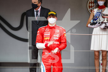 2021-05-22 - ARON Paul, Prema Powerteam, portrait, podium during the 3rd round of the 2021 Formula Regional European Championship by Alpine at Monaco, from May 21 to 23, 2021 - Photo Florent Gooden / DPPI - 2021 FORMULA REGIONAL EUROPEAN CHAMPIONSHIP BY ALPINE AT MONACO - FORMULA 2 - MOTORS