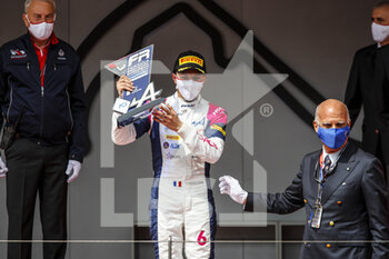 2021-05-22 - HADJAR Isack, R-ace GP, portrait, podium during the 3rd round of the 2021 Formula Regional European Championship by Alpine at Monaco, from May 21 to 23, 2021 - Photo Florent Gooden / DPPI - 2021 FORMULA REGIONAL EUROPEAN CHAMPIONSHIP BY ALPINE AT MONACO - FORMULA 2 - MOTORS