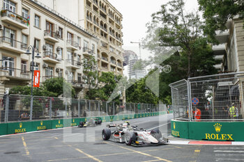 2021-06-06 - 10 Pourchaire Théo (fra), ART Grand Prix, Dallara F2, action during the 3rd round of the 2021 FIA Formula 2 Championship from June 04 to 06, 2021 on the Baku City Circuit, in Baku, Azerbaijan - Photo Xavi Bonilla / DPPI - 3RD ROUND OF THE 2021 FIA FORMULA 2 CHAMPIONSHIP - FORMULA 2 - MOTORS
