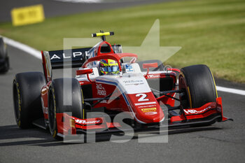 2021-07-16 - 02 Piastri Oscar (aus), Prema Racing, Dallara F2, action during the 4th round of the 2021 FIA Formula 2 Championship from from July 16 to 18, 2021 on the Silverstone Circuit, in Silverstone, United Kingdom - Photo Xavi Bonilla / DPPI - 4TH ROUND OF THE 2021 FIA FORMULA 2 CHAMPIONSHIP - FORMULA 2 - MOTORS