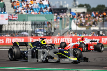 2021-07-18 - 05 Ticktum Dan (gbr), Carlin, Dallara F2, action during the 4th round of the 2021 FIA Formula 2 Championship from July 16 to 18, 2021 on the Silverstone Circuit, in Silverstone, United Kingdom - Photo Diederik van der Laan / Dutch Photo Agency / DPPI - 4TH ROUND OF THE 2021 FIA FORMULA 2 CHAMPIONSHIP - FORMULA 2 - MOTORS
