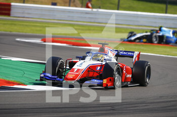 2021-07-18 - 01 Shwartzman Robert (rus), Prema Racing, Dallara F2, action during the 4th round of the 2021 FIA Formula 2 Championship from from July 16 to 18, 2021 on the Silverstone Circuit, in Silverstone, United Kingdom - Photo Xavi Bonilla / DPPI - 4TH ROUND OF THE 2021 FIA FORMULA 2 CHAMPIONSHIP - FORMULA 2 - MOTORS