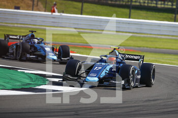 2021-07-18 - 17 Armstrong Marcus (nzl), DAMS, Dallara F2, action during the 4th round of the 2021 FIA Formula 2 Championship from from July 16 to 18, 2021 on the Silverstone Circuit, in Silverstone, United Kingdom - Photo Xavi Bonilla / DPPI - 4TH ROUND OF THE 2021 FIA FORMULA 2 CHAMPIONSHIP - FORMULA 2 - MOTORS