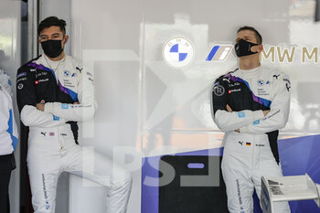 2020-11-28 - DENNIS Jake (gbr), BMW i Andretti Motorsport, BMW iFE.21, portrait and GUNTHER Maximilian (ger), BMW i Andretti Motorsport, BMW iFE.21, portrait during the Valencia pre-season test for the 2020-21 ABB FIA Formula E World Championship, on the Ricardo Tormo Circuit, from November 28 to December 1, 2020 in Valencia, Spain - Photo Xavi Bonilla / DPPI - VALENCIA PRE-SEASON TEST FOR THE 2020-21 ABB FIA FORMULA E WORLD CHAMPIONSHIP - FORMULA E - MOTORS