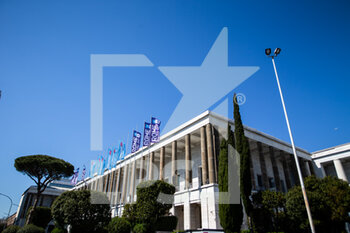 2021-04-08 - ambiance during the 2021 Rome ePrix, 3rd round of the 2020-21 Formula E World Championship, on the Circuito Cittadino dell'EUR from April 9 to 11, in Rome, Italy - Photo Germain Hazard / DPPI - 2021 ROME EPRIX, 3RD ROUND OF THE 2020-21 FORMULA E WORLD CHAMPIONSHIP - FORMULA E - MOTORS