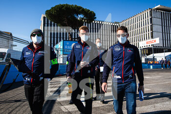 2021-04-09 - CASSIDY Nick (nzl), Envision Virgin Racing, Audi e-tron FE07, portrait FRIJNS Robin (nld), Envision Virgin Racing, Audi e-tron FE07, portrait trackwalk during the 2021 Rome ePrix, 3rd round of the 2020-21 Formula E World Championship, on the Circuito Cittadino dell'EUR from April 9 to 11, in Rome, Italy - Photo Germain Hazard / DPPI - 2021 ROME EPRIX, 3RD ROUND OF THE 2020-21 FORMULA E WORLD CHAMPIONSHIP - FORMULA E - MOTORS