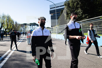2021-04-09 - WEHRLEIN Pascal (ger), TAG Heuer Porsche Formula E Team, Porsche 99X Electric, portrait trackwalk during the 2021 Rome ePrix, 3rd round of the 2020-21 Formula E World Championship, on the Circuito Cittadino dell'EUR from April 9 to 11, in Rome, Italy - Photo Germain Hazard / DPPI - 2021 ROME EPRIX, 3RD ROUND OF THE 2020-21 FORMULA E WORLD CHAMPIONSHIP - FORMULA E - MOTORS