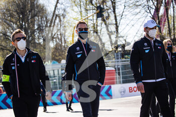 2021-04-09 - VANDOORNE Stoffel (bel), Mercedes-Benz EQ Formula E Team, Mercedes-Benz EQ Silver Arrow 02, portrait trackwalk during the 2021 Rome ePrix, 3rd round of the 2020-21 Formula E World Championship, on the Circuito Cittadino dell'EUR from April 9 to 11, in Rome, Italy - Photo Germain Hazard / DPPI - 2021 ROME EPRIX, 3RD ROUND OF THE 2020-21 FORMULA E WORLD CHAMPIONSHIP - FORMULA E - MOTORS
