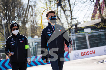 2021-04-09 - DE VRIES Nyck (nld), Mercedes-Benz EQ Formula E Team, Mercedes-Benz EQ Silver Arrow 02, portrait trackwalk during the 2021 Rome ePrix, 3rd round of the 2020-21 Formula E World Championship, on the Circuito Cittadino dell'EUR from April 9 to 11, in Rome, Italy - Photo Germain Hazard / DPPI - 2021 ROME EPRIX, 3RD ROUND OF THE 2020-21 FORMULA E WORLD CHAMPIONSHIP - FORMULA E - MOTORS