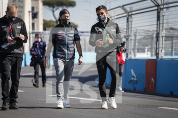 2021-04-09 - BIRD Sam (gbr), Jaguar Racing, Jaguar I-Type 5, portrait EVANS Mitch (nzl), Jaguar Racing, Jaguar I-Type 5, portrait during the 2021 Rome ePrix, 3rd round of the 2020-21 Formula E World Championship, on the Circuito Cittadino dell'EUR from April 9 to 11, in Rome, Italy - Photo François Flamand / DPPI - 2021 ROME EPRIX, 3RD ROUND OF THE 2020-21 FORMULA E WORLD CHAMPIONSHIP - FORMULA E - MOTORS