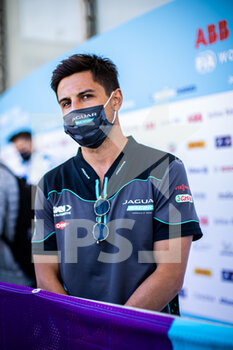 2021-04-09 - EVANS Mitch (nzl), Jaguar Racing, Jaguar I-Type 5, portrait media pen during the 2021 Rome ePrix, 3rd round of the 2020-21 Formula E World Championship, on the Circuito Cittadino dell'EUR from April 9 to 11, in Rome, Italy - Photo Germain Hazard / DPPI - 2021 ROME EPRIX, 3RD ROUND OF THE 2020-21 FORMULA E WORLD CHAMPIONSHIP - FORMULA E - MOTORS