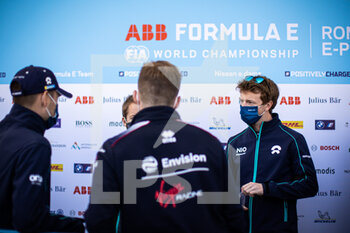 2021-04-09 - TURVEY Oliver (gbr), Nio 333 FE Team, Nio 333 FE 001, portrait media pen during the 2021 Rome ePrix, 3rd round of the 2020-21 Formula E World Championship, on the Circuito Cittadino dell'EUR from April 9 to 11, in Rome, Italy - Photo Germain Hazard / DPPI - 2021 ROME EPRIX, 3RD ROUND OF THE 2020-21 FORMULA E WORLD CHAMPIONSHIP - FORMULA E - MOTORS