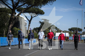2021-04-09 - English drivers during the 2021 Rome ePrix, 3rd round of the 2020-21 Formula E World Championship, on the Circuito Cittadino dell'EUR from April 9 to 11, in Rome, Italy - Photo François Flamand / DPPI - 2021 ROME EPRIX, 3RD ROUND OF THE 2020-21 FORMULA E WORLD CHAMPIONSHIP - FORMULA E - MOTORS