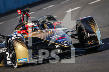 2021-04-09 - 25 Vergne Jean-Eric (fra), DS Techeetah, DS E-Tense FE20, action during the 2021 Rome ePrix, 3rd round of the 2020-21 Formula E World Championship, on the Circuito Cittadino dell'EUR from April 9 to 11, in Rome, Italy - Photo François Flamand / DPPI - 2021 ROME EPRIX, 3RD ROUND OF THE 2020-21 FORMULA E WORLD CHAMPIONSHIP - FORMULA E - MOTORS