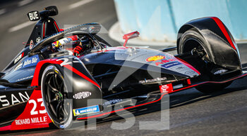 2021-04-09 - 23 Buemi Sébastien (swi), Nissan e.dams, Nissan IM02, action during the 2021 Rome ePrix, 3rd round of the 2020-21 Formula E World Championship, on the Circuito Cittadino dell'EUR from April 9 to 11, in Rome, Italy - Photo François Flamand / DPPI - 2021 ROME EPRIX, 3RD ROUND OF THE 2020-21 FORMULA E WORLD CHAMPIONSHIP - FORMULA E - MOTORS