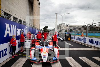 2021-04-10 - LYNN Alexandre (gbr), Mahindra Racing, Mahinda M7Electro, portrait grille de depart starting grid during the 2021 Rome ePrix, 3rd round of the 2020-21 Formula E World Championship, on the Circuito Cittadino dell'EUR from April 9 to 11, in Rome, Italy - Photo Germain Hazard / DPPI - 2021 ROME EPRIX, 3RD ROUND OF THE 2020-21 FORMULA E WORLD CHAMPIONSHIP - FORMULA E - MOTORS