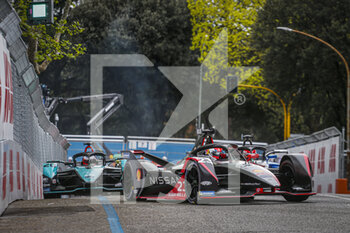 2021-04-10 - 23 Buemi Sébastien (swi), Nissan e.dams, Nissan IM02, action during the 2021 Rome ePrix, 3rd round of the 2020-21 Formula E World Championship, on the Circuito Cittadino dell'EUR from April 9 to 11, in Rome, Italy - Photo François Flamand / DPPI - 2021 ROME EPRIX, 3RD ROUND OF THE 2020-21 FORMULA E WORLD CHAMPIONSHIP - FORMULA E - MOTORS