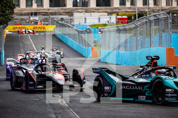 2021-04-10 - 23 Buemi Sébastien (swi), Nissan e.dams, Nissan IM02, action during the 2021 Rome ePrix, 3rd round of the 2020-21 Formula E World Championship, on the Circuito Cittadino dell'EUR from April 9 to 11, in Rome, Italy - Photo Germain Hazard / DPPI - 2021 ROME EPRIX, 3RD ROUND OF THE 2020-21 FORMULA E WORLD CHAMPIONSHIP - FORMULA E - MOTORS