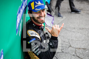 2021-04-10 - VERGNE Jean-Eric (fra), DS Techeetah, DS E-Tense FE20, portrait podium during the 2021 Rome ePrix, 3rd round of the 2020-21 Formula E World Championship, on the Circuito Cittadino dell'EUR from April 9 to 11, in Rome, Italy - Photo Germain Hazard / DPPI - 2021 ROME EPRIX, 3RD ROUND OF THE 2020-21 FORMULA E WORLD CHAMPIONSHIP - FORMULA E - MOTORS