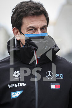 2021-04-11 - WOLFF Toto portrait during the 2021 Rome ePrix, 4th round of the 2020-21 Formula E World Championship, on the Circuito Cittadino dell'EUR from April 9 to 11, in Rome, Italy - Photo François Flamand / DPPI - 2021 ROME EPRIX, 4TH ROUND OF THE 2020-21 FORMULA E WORLD CHAMPIONSHIP - FORMULA E - MOTORS