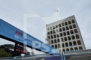 2021-04-11 - The start line of the Rome track - 2021 ROME EPRIX, 4TH ROUND OF THE 2020-21 FORMULA E WORLD CHAMPIONSHIP - FORMULA E - MOTORS