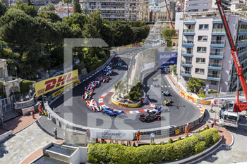 2021-05-08 - depart start, 37 Cassidy Nick (nzl), Envision Virgin Racing, Audi e-tron FE07, action during the 2021 Monaco ePrix, 4th meeting of the 2020-21 Formula E World Championship, on the Circuit de Monaco on May 8, in Monaco - Photo Marc de Mattia / DPPI - 2021 MONACO EPRIX, 4TH MEETING OF THE 2020-21 FORMULA E WORLD CHAMPIONSHIP - FORMULA E - MOTORS