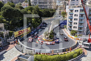 2021-05-08 - depart start, during the 2021 Monaco ePrix, 4th meeting of the 2020-21 Formula E World Championship, on the Circuit de Monaco on May 8, in Monaco - Photo Marc de Mattia / DPPI - 2021 MONACO EPRIX, 4TH MEETING OF THE 2020-21 FORMULA E WORLD CHAMPIONSHIP - FORMULA E - MOTORS