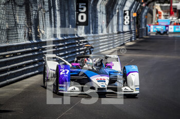 2021-05-08 - 27 Dennis Jake (gbr), BMW i Andretti Motorsport, BMW iFE.21, action during the 2021 Monaco ePrix, 4th meeting of the 2020-21 Formula E World Championship, on the Circuit de Monaco on May 8, in Monaco - Photo Grégory Lenormand / DPPI - 2021 MONACO EPRIX, 4TH MEETING OF THE 2020-21 FORMULA E WORLD CHAMPIONSHIP - FORMULA E - MOTORS