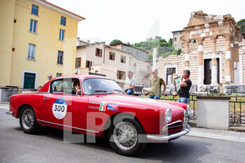 2021-06-16 - John Elkna and Lavinia Borromeo Elkann during the first leg  the Mille Miglia 2021  on june 16, 2021 in Brescia, Italy. Photo by Stefano Nicoli/New Reporter - MILLE MIGLIA 2021  - HISTORIC - MOTORS