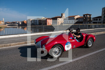 2021-06-16 - A car drives in Pisa during the second  leg of the Mille Miglia 2021  on june 17, 2021 in Pisa, Italy. Photo by Gianluca Checchi/New Reporter - MILLE MIGLIA 2021  - HISTORIC - MOTORS
