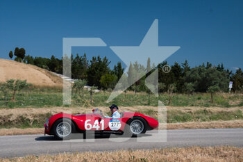 2021-06-16 - A car drives in the Maremma in during the second leg of the Mille Miglia 2021  on june 17, 2021 in Maremma, Italy. Photo by Gianluca Checchi/New Reporter - MILLE MIGLIA 2021  - HISTORIC - MOTORS
