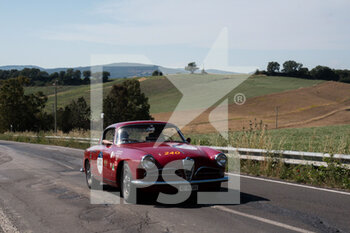 2021-06-16 - A car drives in the Maremma region  during the second  leg of the Mille Miglia 2021  on june 17, 2021 in, Italy. Photo by Gianluca Checchi/New Reporter - MILLE MIGLIA 2021  - HISTORIC - MOTORS