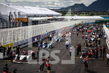 2021-06-19 - WEHRLEIN Pascal (ger), TAG Heuer Porsche Formula E Team, Porsche 99X Electric, portrait ROWLAND Oliver (gbr), Nissan e.dams, Nissan IM02, portrait DENNIS Jake (gbr), BMW i Andretti Motorsport, BMW iFE.21, portrait grille de depart starting grid during the 2021 Puebla ePrix, 5th meeting of the 2020-21 Formula E World Championship, on the Autodromo Miguel E. Abed from June 18 to 20, in Puebla, Mexico - Photo Germain Hazard / DPPI - 2021 PUEBLA EPRIX, 5TH MEETING OF THE 2020-21 FORMULA E WORLD CHAMPIONSHIP - FORMULA E - MOTORS
